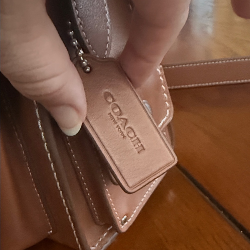 Coach Western Tabby Leather Crossbody Bag - Picture 3 of 9